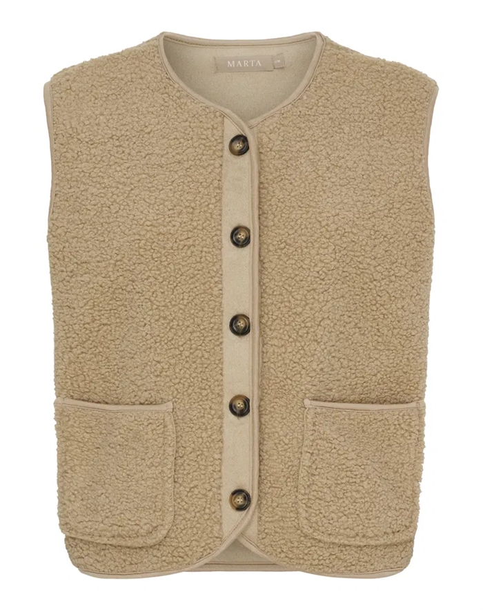 Marta du Chateau - MDCemmie Vest - Camel