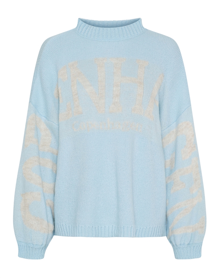 Marta du Chateau - MDCAria Strik - Light Blue/Beige
