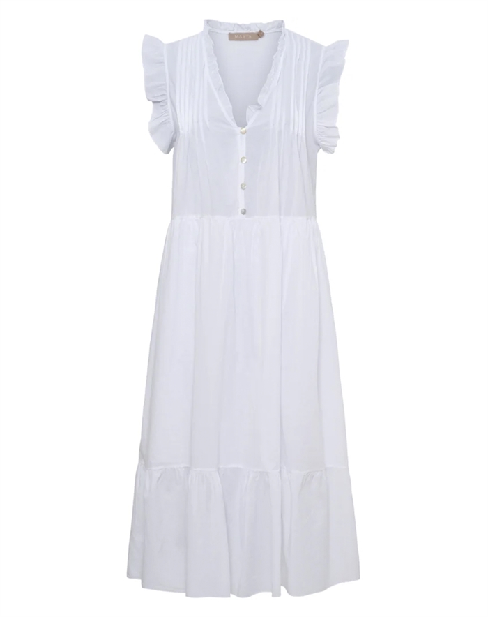 Marta du Chateau - MDCJovelina Kjole - White