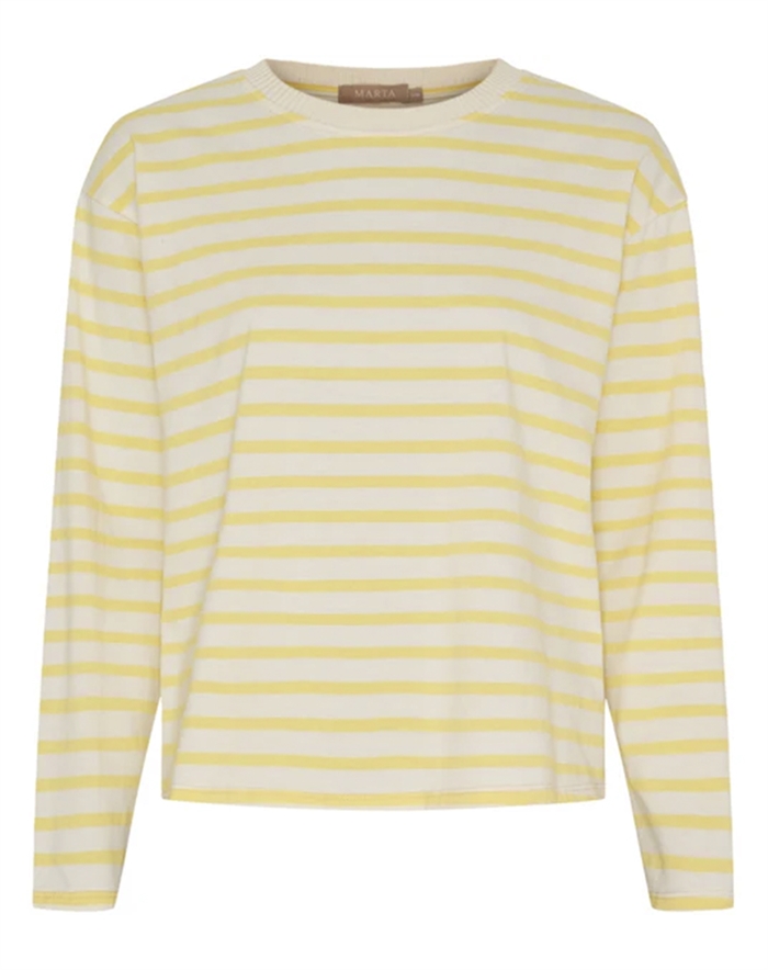 Marta du Chateau - MDCKara Langærmet Trøje - Yellow