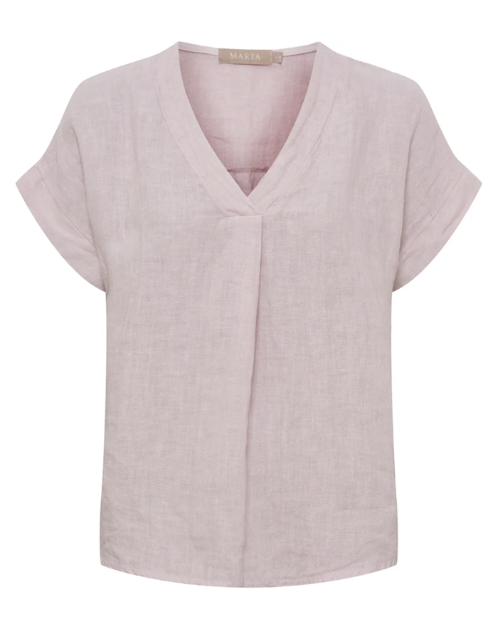 Marta du Chateau - MDCBellissima Bluse - Cipria