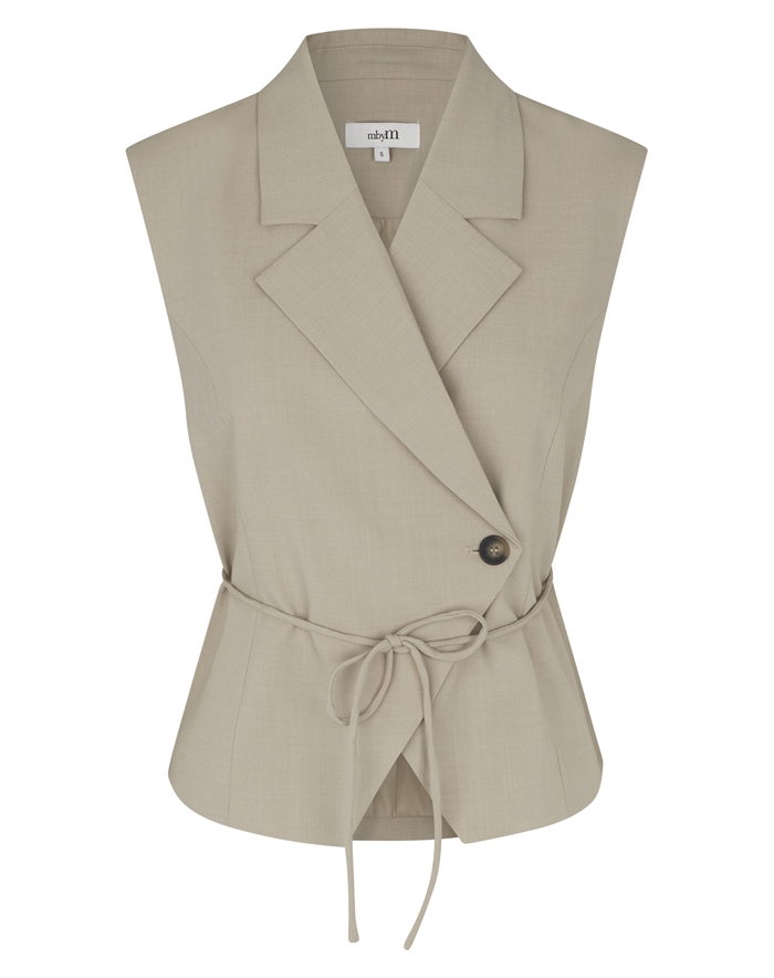 Mbym - Evelora-M Vest - Light Sand