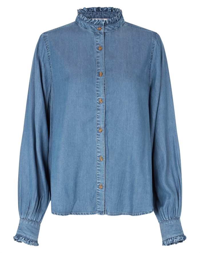 Mbym - Galiend-M Skjorte - Mid Vintage Wash