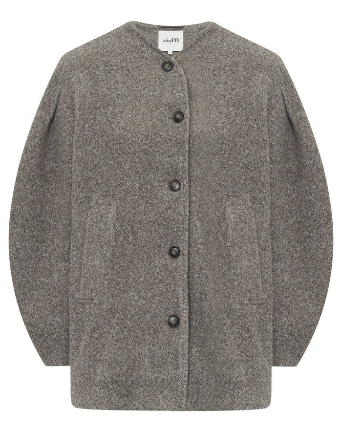 Mbym - Dande-M Outerwear Frakke - Falcon Melange