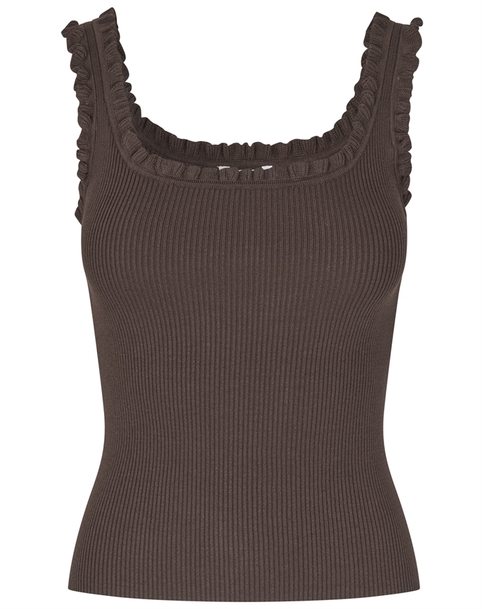 Mbym - Elinne-M Top - Chocolate Brown