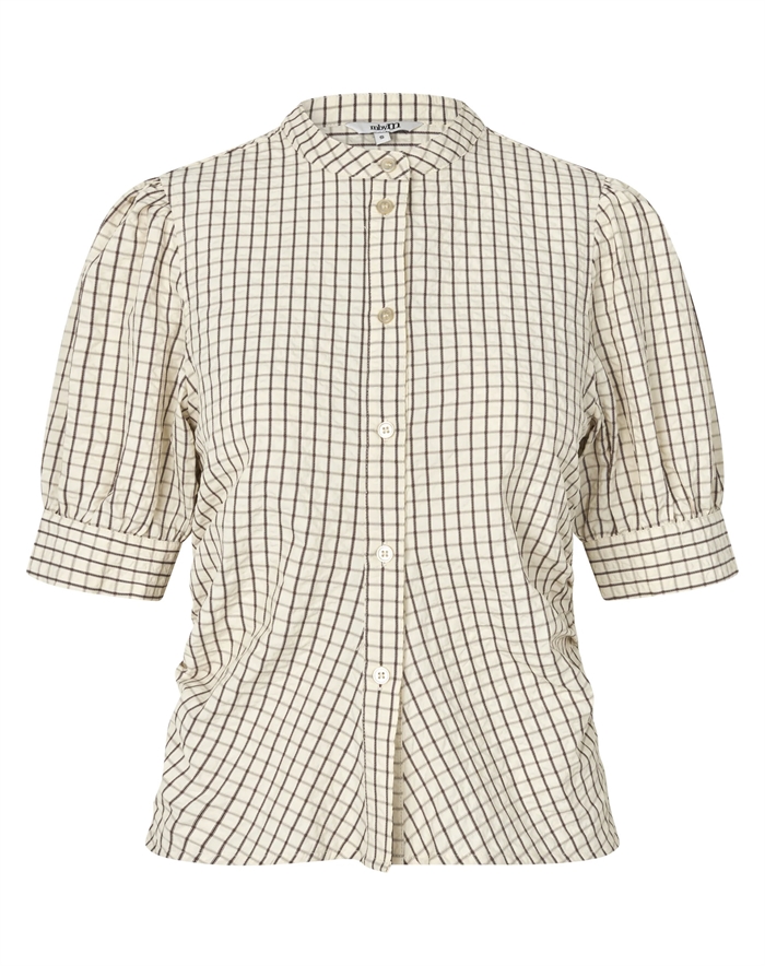 Mbym - Felia-M Bluse - Sugar Kiwi Check 