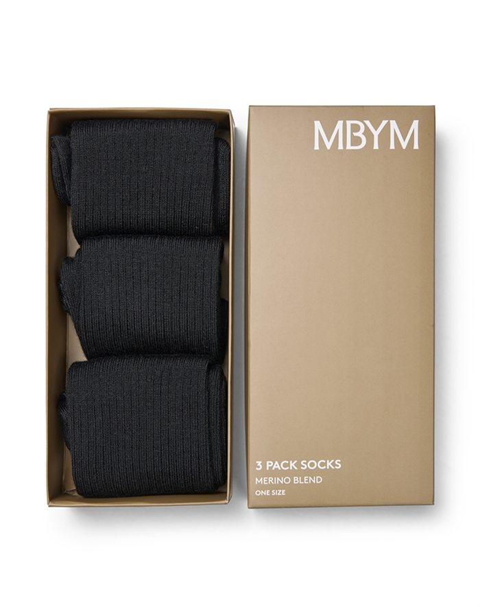 Mbym - Kinsleigh Vione-M Strømper - Black 
