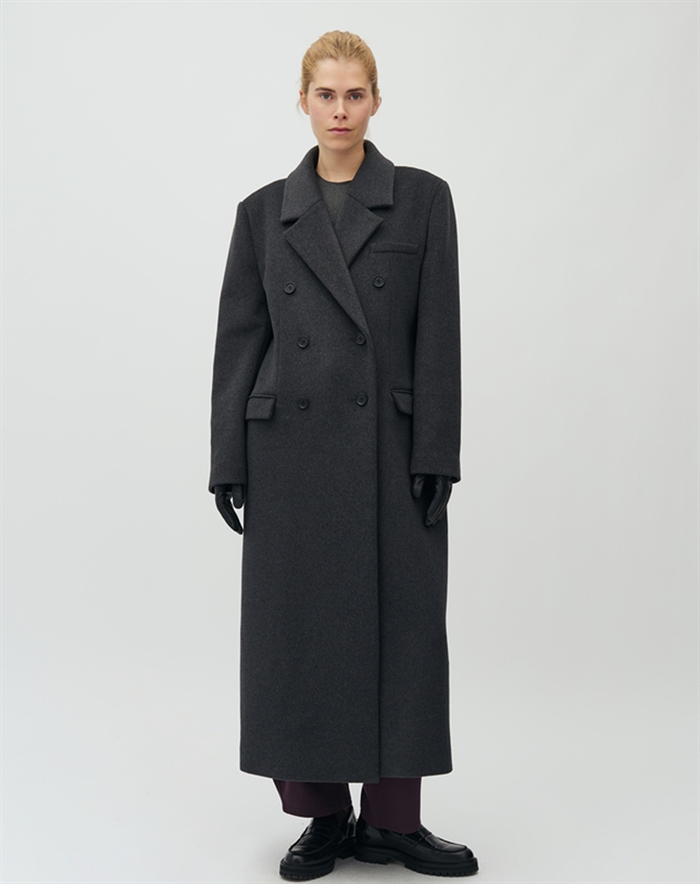 Mbym - Nesmina-M Jakke - Dark Grey Melange 