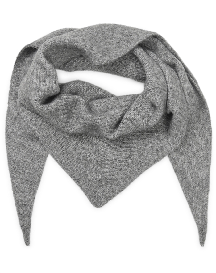 Mbym - Sevyn-M Tørklæde - Medium Grey Melange