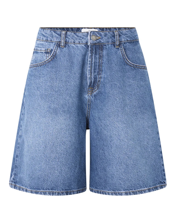 Mbym - Talina-M Shorts - Vintage Blue Wash 
