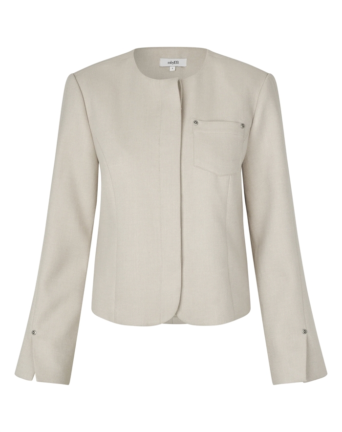 Mbym - Torina-M Jakke - Spring Brown Melange 