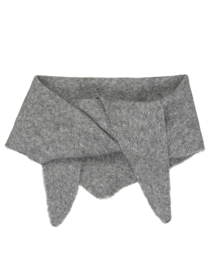 Mbym - Ziggiette-M Tørklæde - Medium Grey Melange