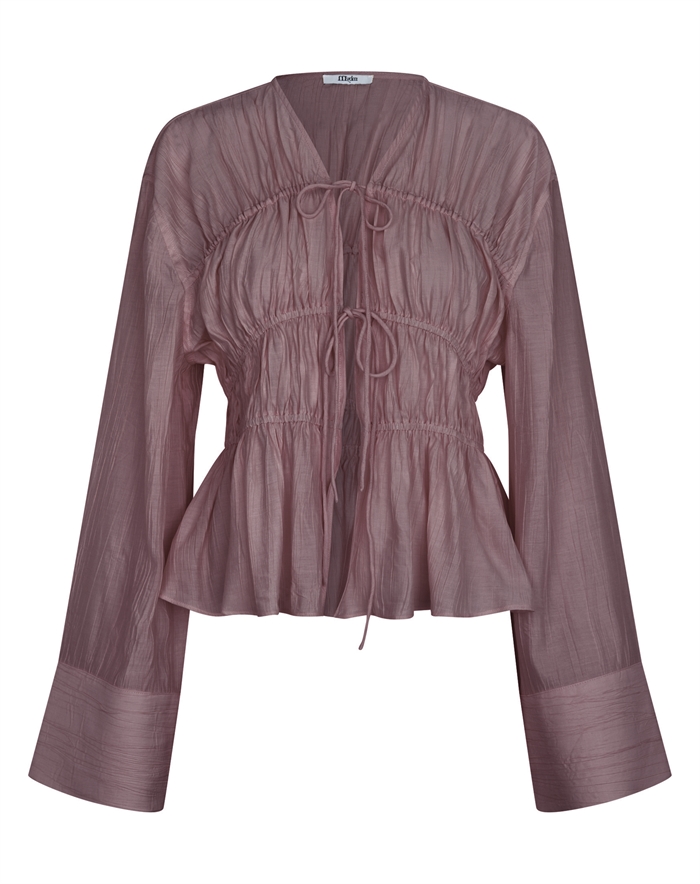 Mbym - Taneil-M Bluse - Brown Lilac