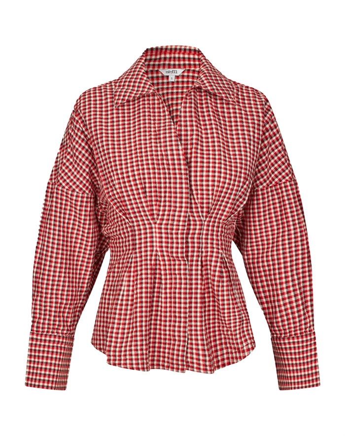 Mbym - Chechi Isidor-M Skjorte - Red Aura Check