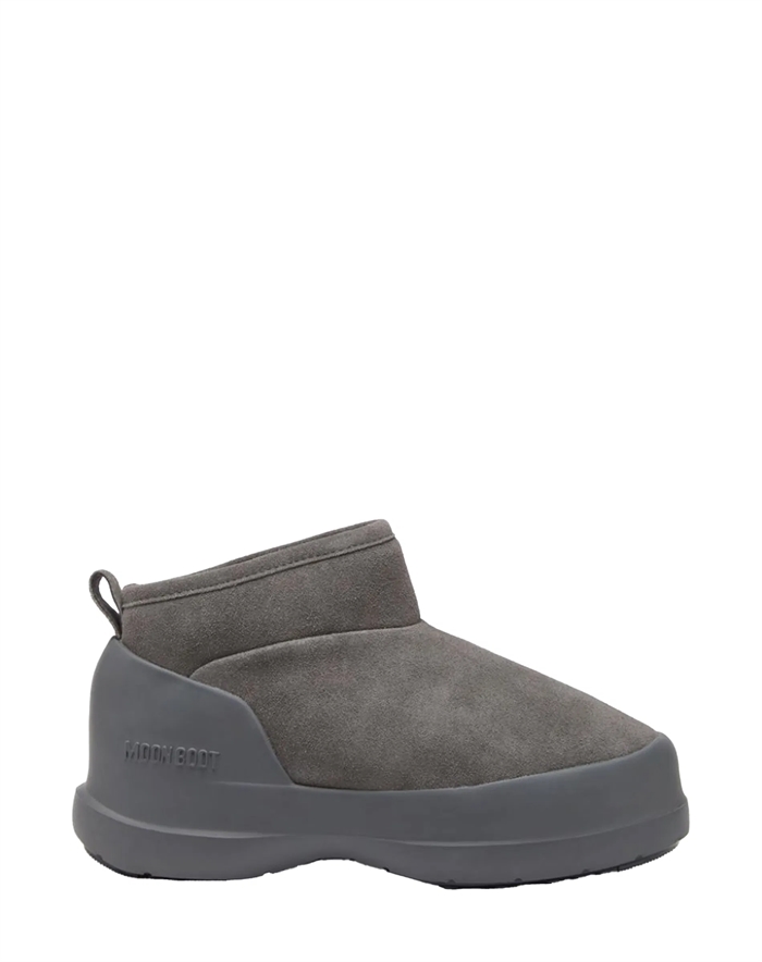 Moon Boot - Luna Low Suede Støvle - Anthracite