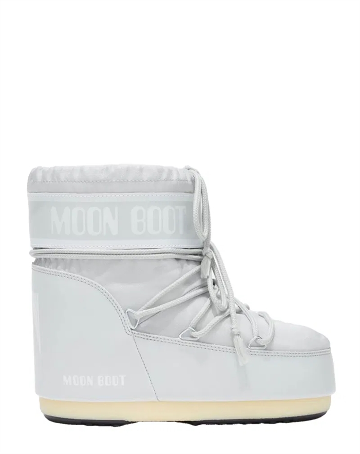 Moon Boot - Icon Low Nylon Støvle - Glacier Grey