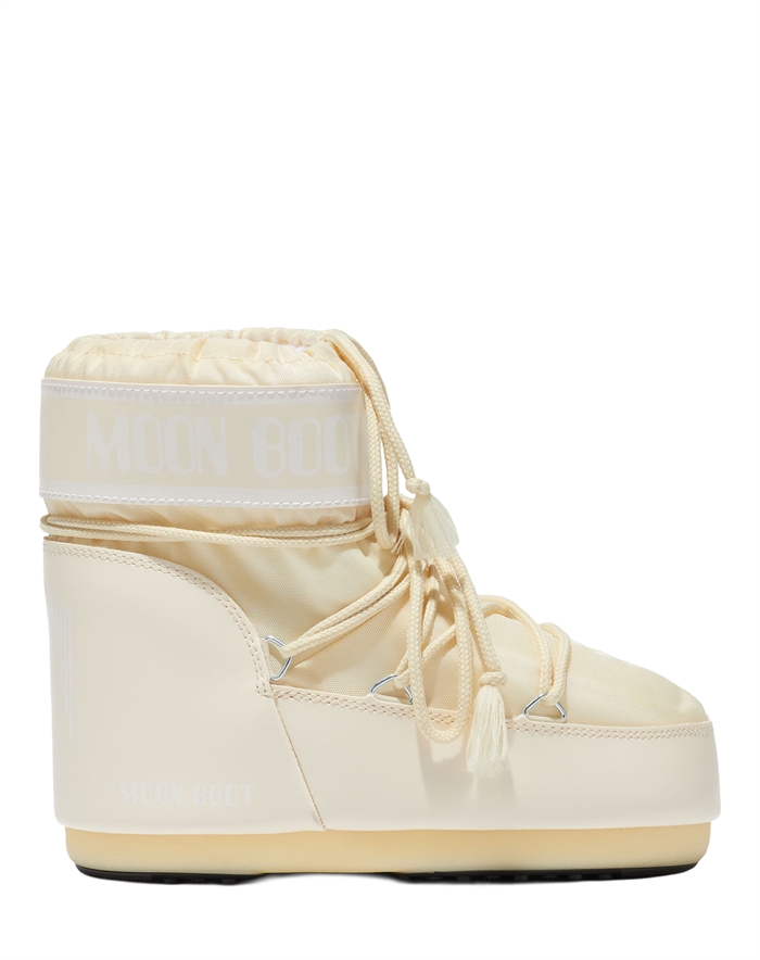 Moon Boot - Icon Low Nylon Støvle - Cream