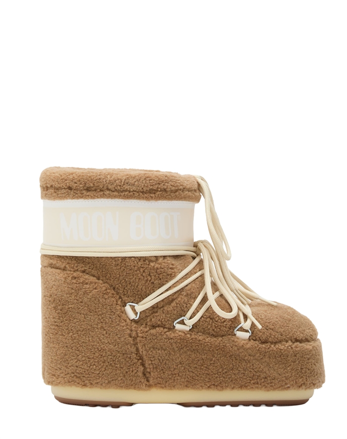 Moon Boot - Icon Low Fleece Støvler - Camel