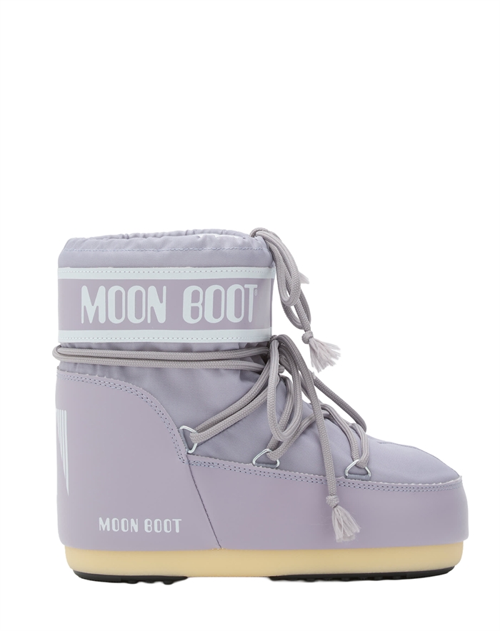 Moon Boot - Icon Low Nylon Støvle - Lilas