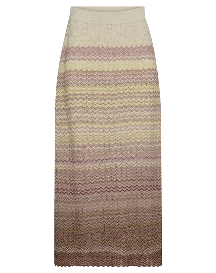 Hopi Zig Zag Knit Nederdel - Mos Mosh