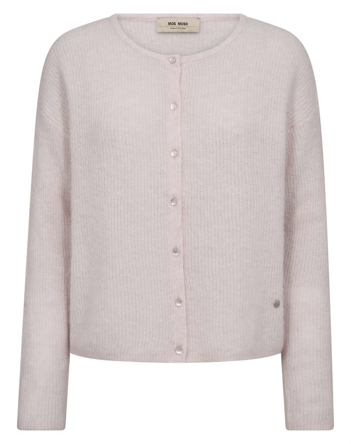 Mos Mosh - MMAlmine Strik Cardigan - Ballet Slipper