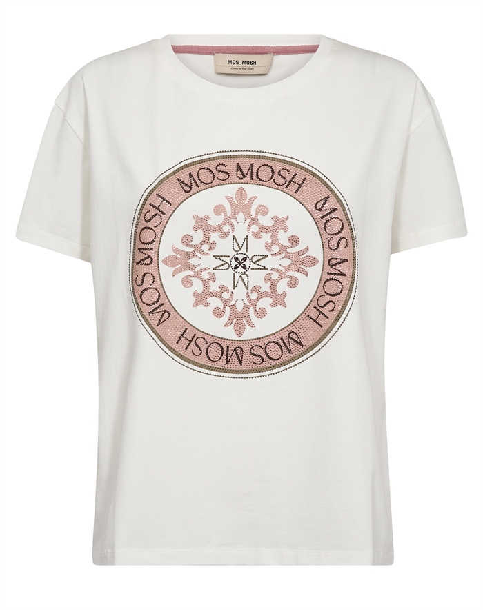 Mos Mosh - MMJudd T-shirt - Ecru