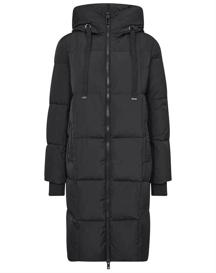 Mos Mosh - MMNova Square Down Jakke - Dark Grey