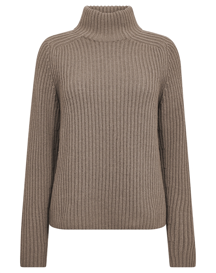 Mos Mosh - MMThyra Highneck Strik - Falcon