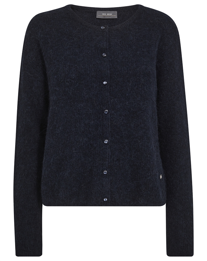 Mos Mosh - MMAlmine Knit Cardigan - Salute Navy