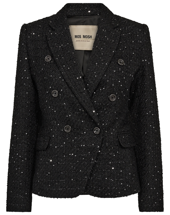 Mos Mosh - MMBelize Bouce Blazer - Black