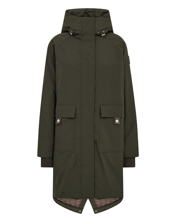 Mos Mosh - MMCali Faux Fur Jakke - Rosin 