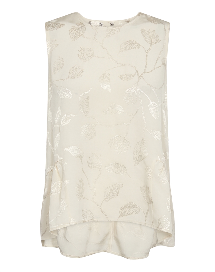 Mos Mosh - MMIxo Leaf Jacq Top - Ecru 
