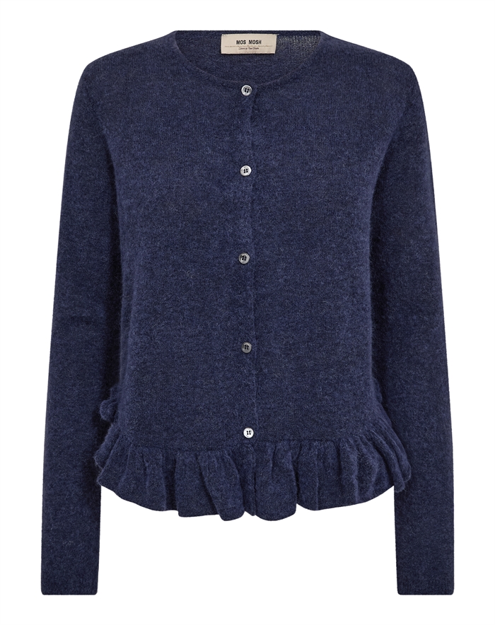 Mos Mosh - MMMape Alice Strik Cardigan - Crown Blue 