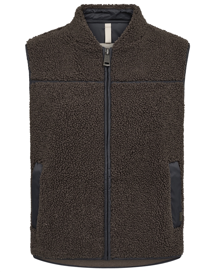 Mos Mosh - MMRowe Teddy Waistcoat - Delicioso