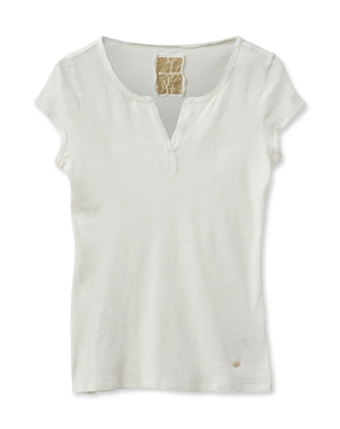 Mos Mosh - MMTroy T-shirt - Ecru