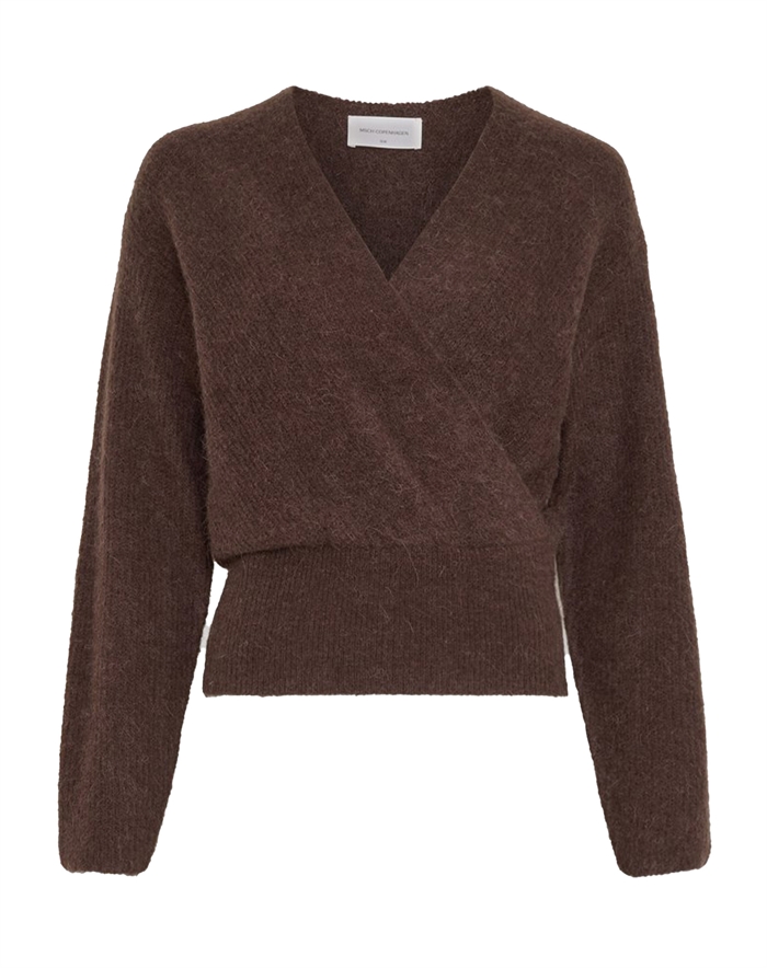 MSCH Copenhagen - MSCHBondie Hope V Pullover - Hot Fudge 