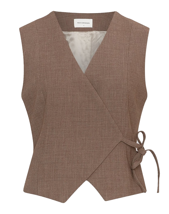 MSCH Copenhagen - MSCHDarina Waistcoat Vest - Mount Trail Melange