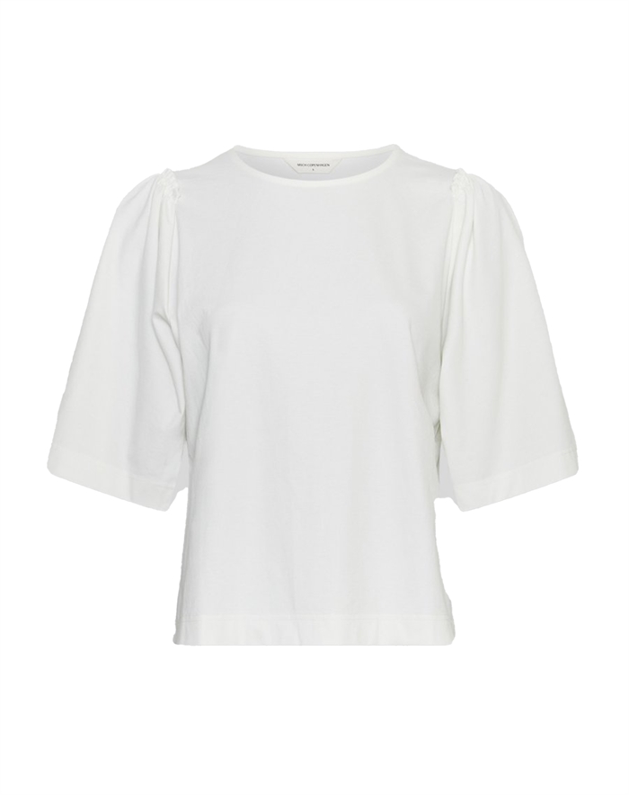 MSCH Copenhagen - MSCHMaila Puff Bluse - White Egret 