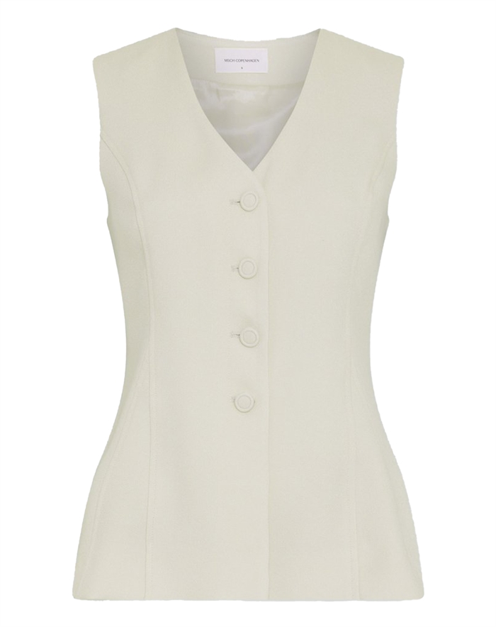 MSCH Copenhagen - MSCHEsteriane Vest - Oatmeal Melange