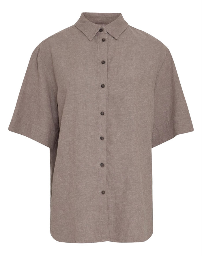 MSCH Copenhagen - MSCHViana Ginia 3/4 Skjorte - Mountain T Melange