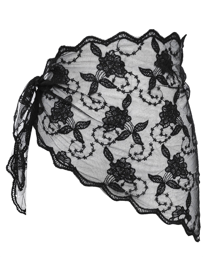 Mbym - Merida-M Tørklæde - Black