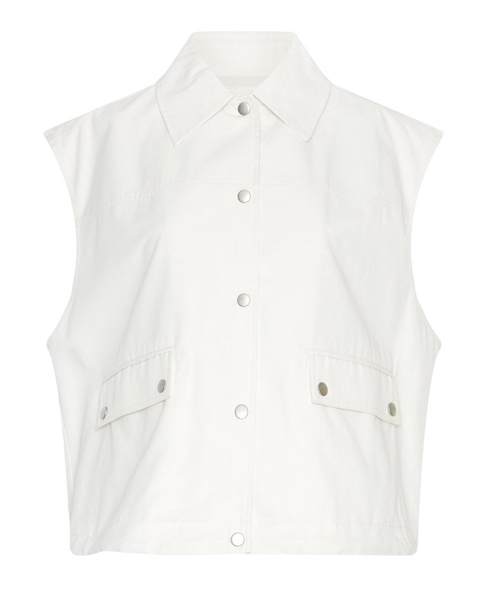 MSCH Copenhagen - MSCHJosilyn Vest - White Egret