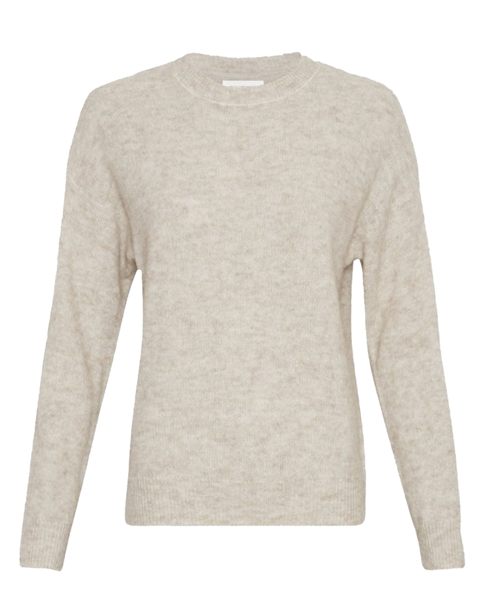 MSCH Copenhagen - MSCHFestina Hope Pullover Strik - Beige Oatmeal