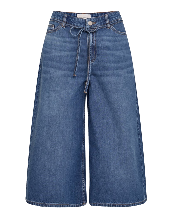MSCH Copenhagen - MSCHKine Lis Culotte Jeans - Mid Blue Wash