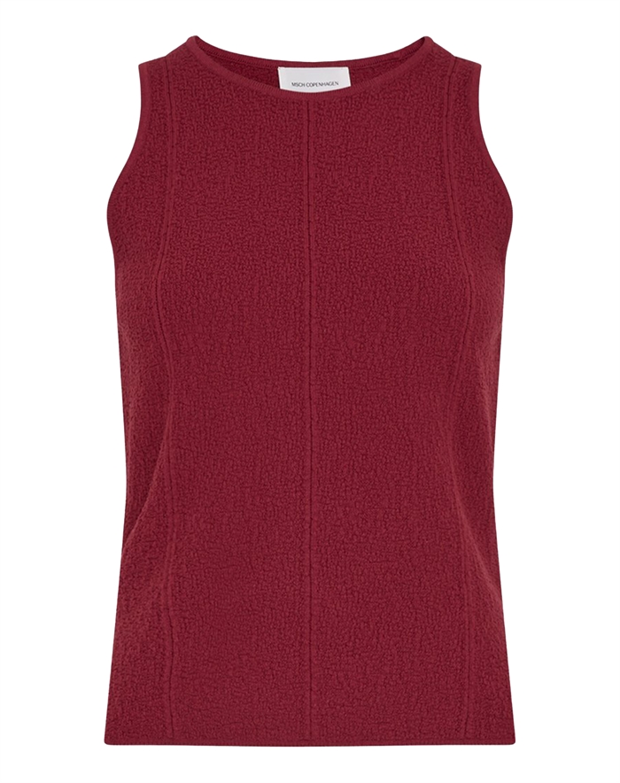 MSCH Copenhagen - MSCHCharlitta Top - Burgundy Rhubarb