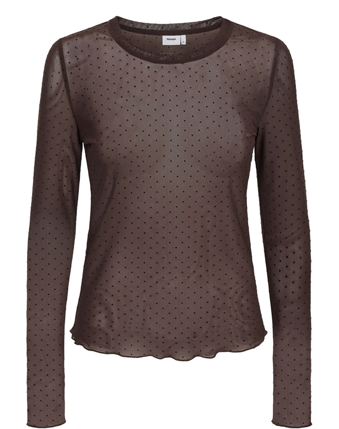 Nümph - NUJinnie Bluse - Chocolate Plum