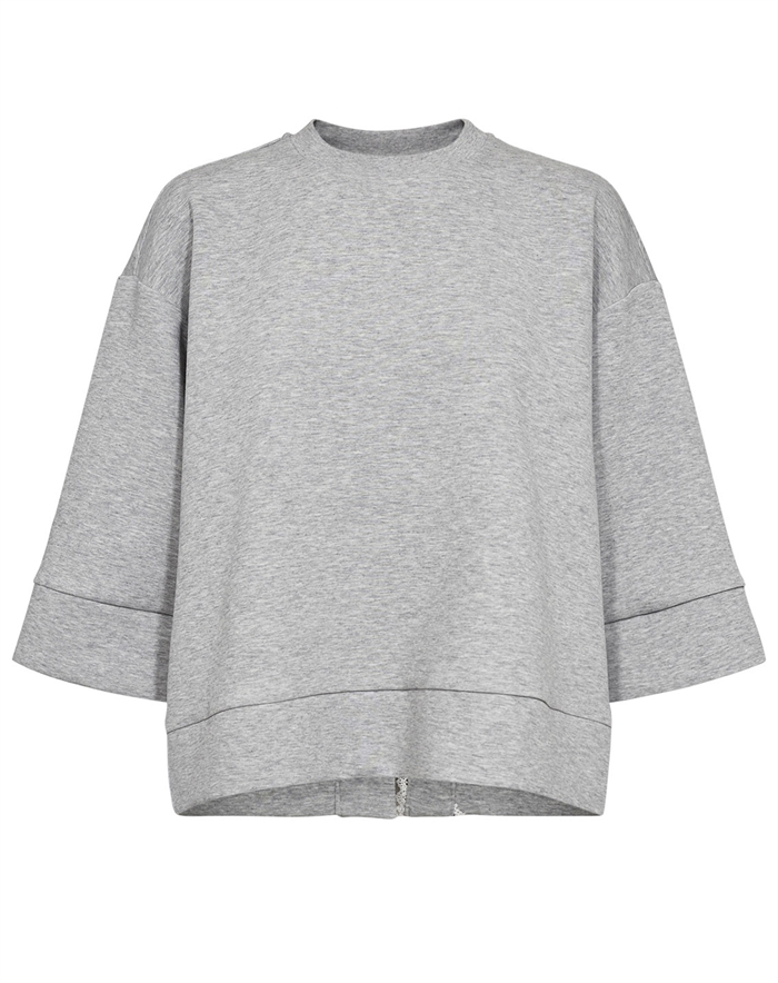 Nümph - NUNathalie Sweatshirt - Medium Grey Mel