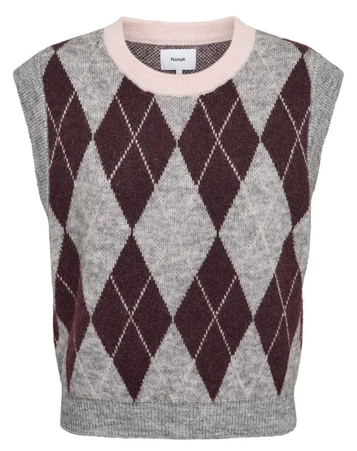 Nümph - NUTikla Vest - Medium Grey Melange 