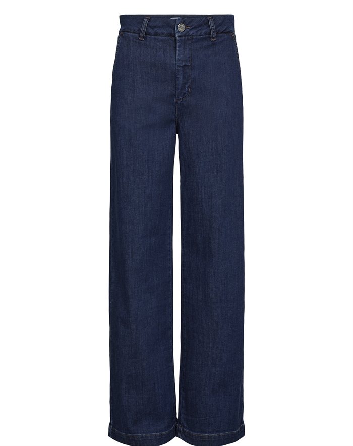 Nümph - Nuamber Long Jeans - Dark Blue Denim