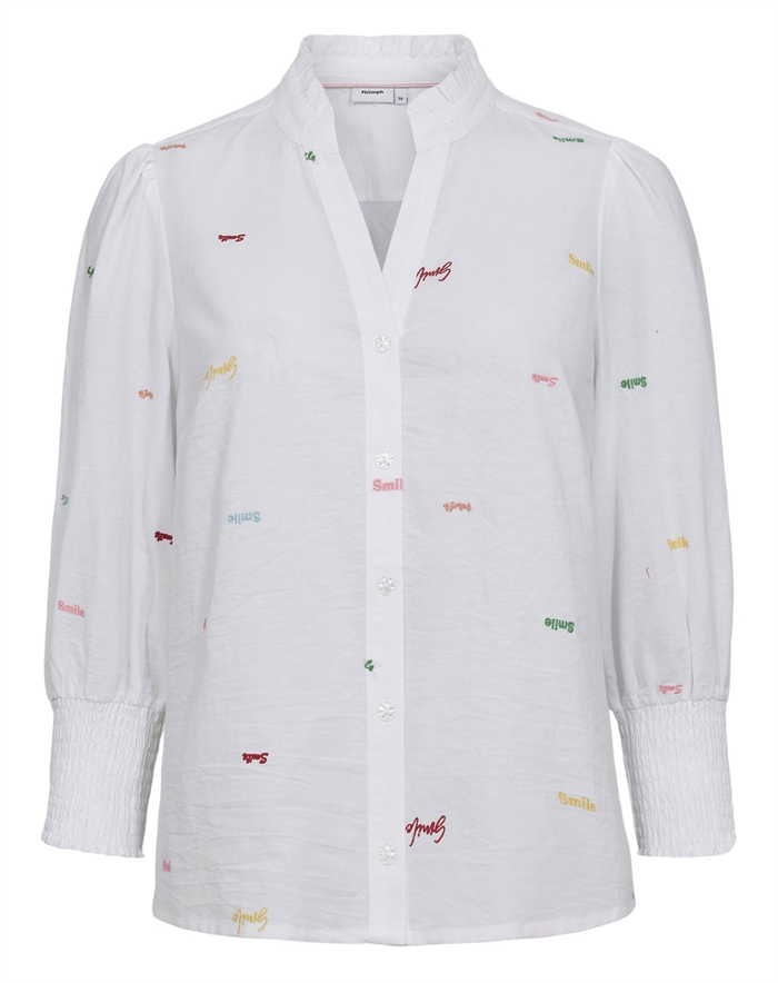 Nümph - NUJoya Skjorte - Bright White